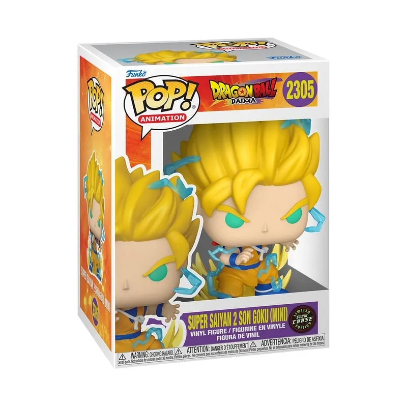 Dragon Ball Daima POP! Animation Vinyl Figure SS Son Goku 9 cm Chase Ver.